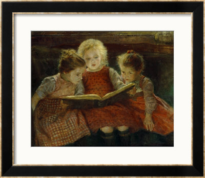 A Good Book Framed Print A Good Book Framed Print