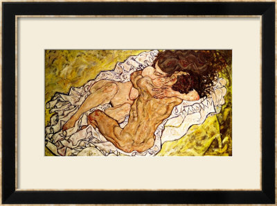 The Embrace, 1917 Framed Print The Embrace, 1917 Framed Print