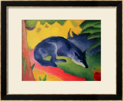 Blue Fox, 1911 Framed Print Blue Fox, 1911 Framed Print