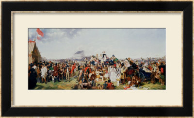 Derby Day Framed Print Derby Day Framed Print
