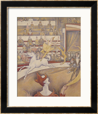 The Circus, 1891 Framed Print The Circus, 1891 Framed Print