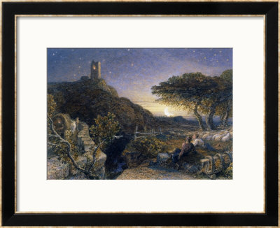 The Lonely Tower Framed Print The Lonely Tower Framed Print