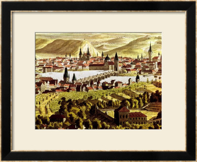 View of Prague Framed Print View of Prague Framed Print