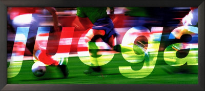 Play Soccer, Juega Futbol Framed Print Play Soccer, Juega Futbol Framed Print