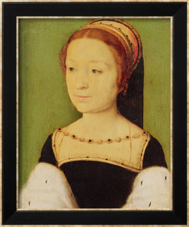 Madeleine De France (1520-37) Queen of Scotland, 1536 Framed Print Madeleine De France (1520-37) Queen of Scotland, 1536 Framed Print
