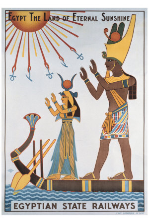 Egyptian State Railways Giclee Print Egyptian State Railways Giclee Print
