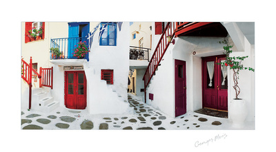 Colorful Doors Print Colorful Doors Print
