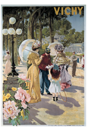 Vichy Giclee Print Vichy Giclee Print