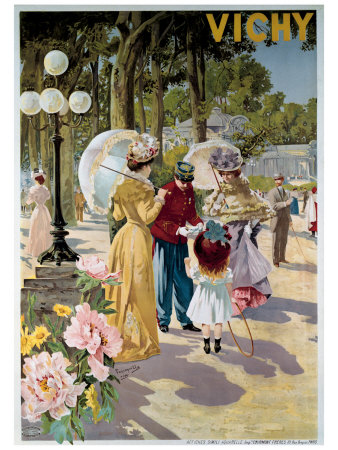 Vichy Giclee Print Vichy Giclee Print