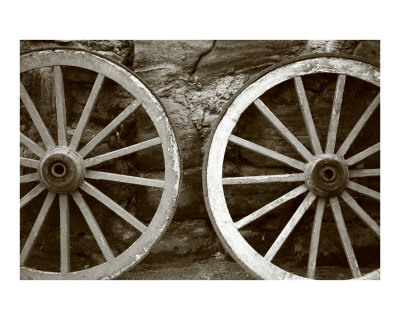 Cart wheels Photographic Print Cart wheels Photographic Print