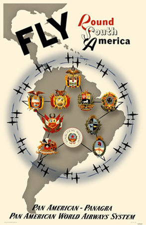 Fly Round South America Masterprint Fly Round South America Masterprint