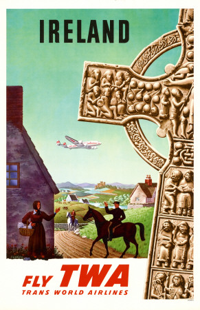Ireland- Fly TWA Masterprint Ireland- Fly TWA Masterprint