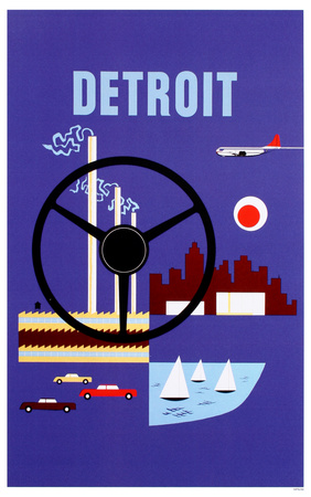Detroit-Fly Northwest Masterprint Detroit-Fly Northwest Masterprint