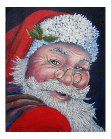 Santa Clause 2 Giclee Print Santa Clause 2 Giclee Print