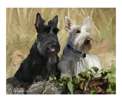 Jenny & Bella Photographic Print Jenny & Bella Photographic Print
