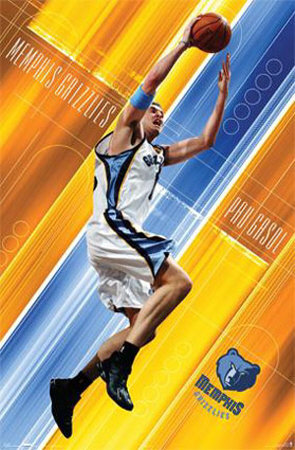 Memphis Grizzlies- Pau Gasol Poster Memphis Grizzlies- Pau Gasol Poster