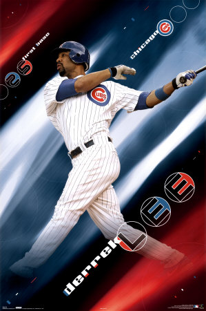 Chicago Cubs- Derrek Lee Poster Chicago Cubs- Derrek Lee Poster