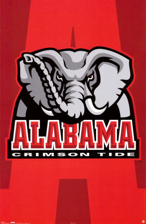 Alabama Crimson Tide Poster Alabama Crimson Tide Poster