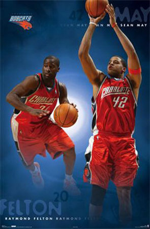 Charlotte Bobcats Poster Charlotte Bobcats Poster