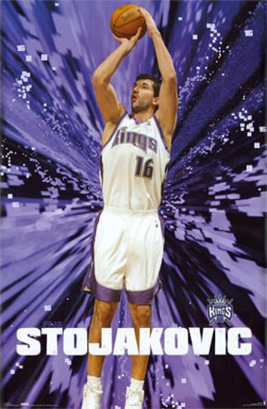 Sacramento Kings- Peja Stojakovic Poster Sacramento Kings- Peja Stojakovic Poster