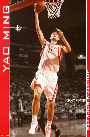 Houston Rockets- Yao Ming Poster Houston Rockets- Yao Ming Poster