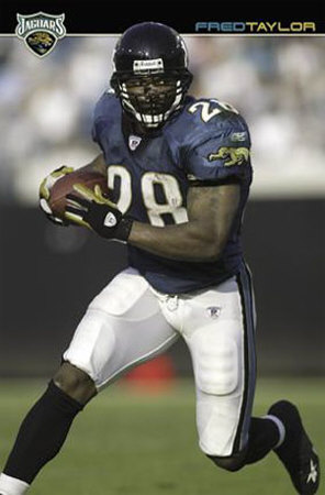Jacksonville Jaguars- Fred Taylor Poster Jacksonville Jaguars- Fred Taylor Poster