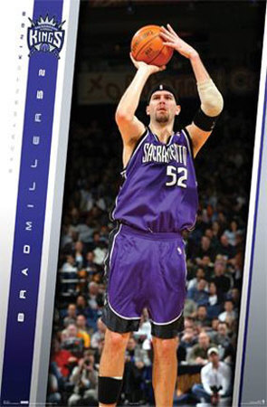Sacramento Kings- Brad Miller Poster Sacramento Kings- Brad Miller Poster