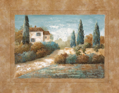 Tuscan Blue I Print Tuscan Blue I Print