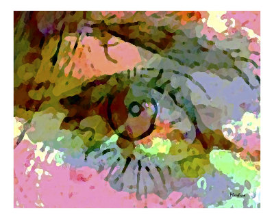 Eye without a face Giclee Print Eye without a face Giclee Print