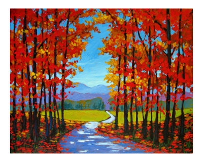Autumn Path III Giclee Print Autumn Path III Giclee Print