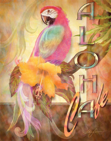Aloha Cafe Print Aloha Cafe Print