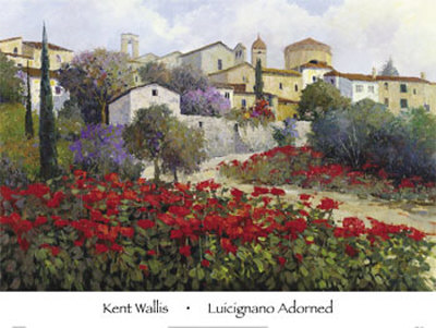Luicignano Adorned Print Luicignano Adorned Print