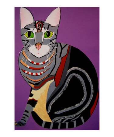 Cleo, Cat of The Nile Giclee Print Cleo, Cat of The Nile Giclee Print