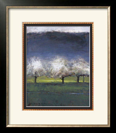 Blossoming Trees Framed Print Blossoming Trees Framed Print