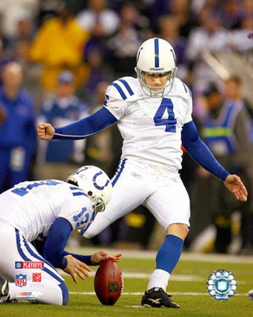 Adam Vinatieri Photograph Adam Vinatieri Photograph