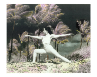 Yoga warrior Photographic Print Yoga warrior Photographic Print