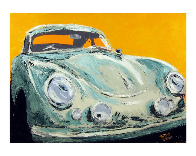 Porsche 356 Giclee Print Porsche 356 Giclee Print