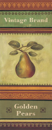 Golden Pears Print Golden Pears Print