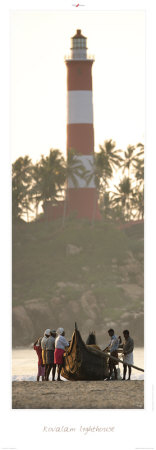 Kovalam Lighthouse Print Kovalam Lighthouse Print