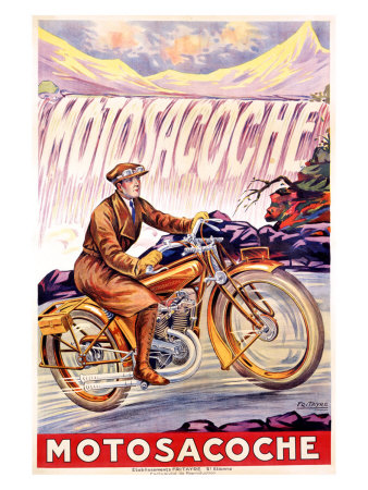 Motosacoche Giclee Print Motosacoche Giclee Print