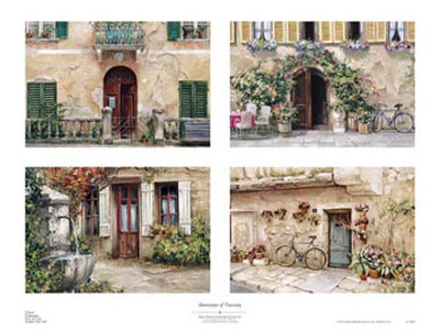 Doorways of Tuscany Print Doorways of Tuscany Print