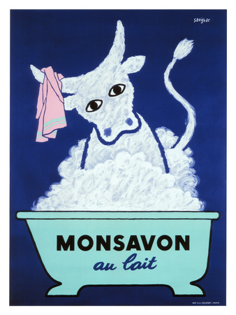 Monsavon Au Lait Poster Giclee Print Monsavon Au Lait Poster Giclee Print