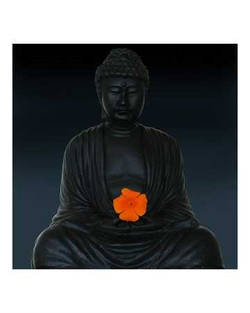 Flower Buddha Photographic Print Flower Buddha Photographic Print