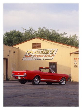 1965 Mustang GT Convertible Giclee Print 1965 Mustang GT Convertible Giclee Print