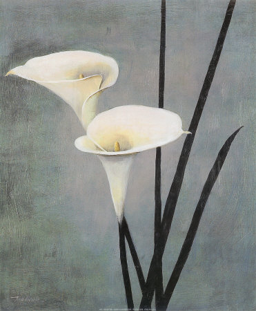 Call Lily on Grey Print Call Lily on Grey Print