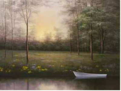 Secret Glen Stretched Canvas Print Secret Glen Stretched Canvas Print