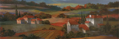 Tuscan Sunset Print Tuscan Sunset Print