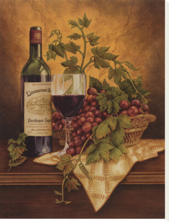 Vin de France I Stretched Canvas Print Vin de France I Stretched Canvas Print