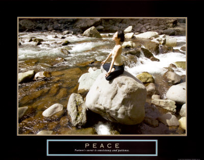 Peace: Yoga Print Peace: Yoga Print