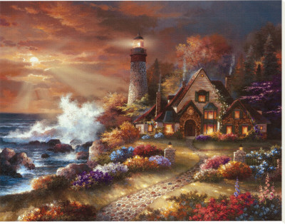Guardian of Light Stretched Canvas Print Guardian of Light Stretched Canvas Print